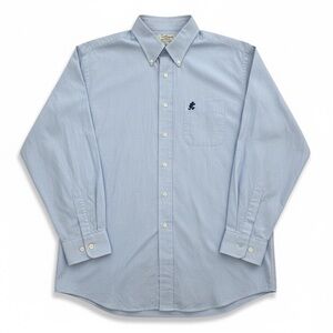 Men’s Disney Light Blue Casual Button Down Shirt Size XL